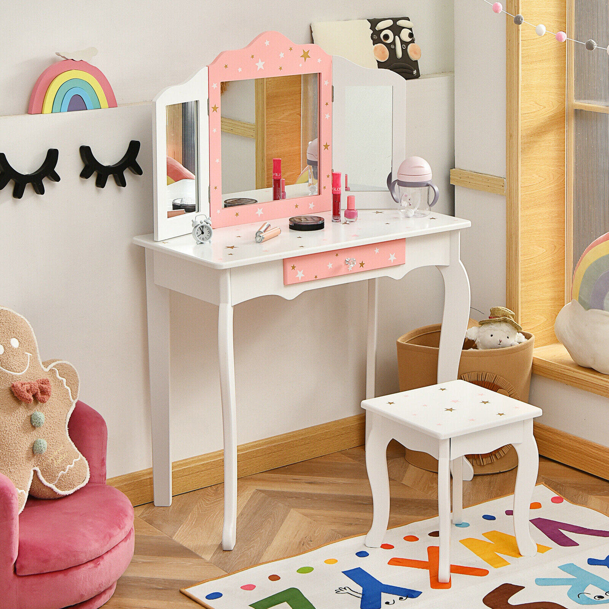 Vanity table kids discount